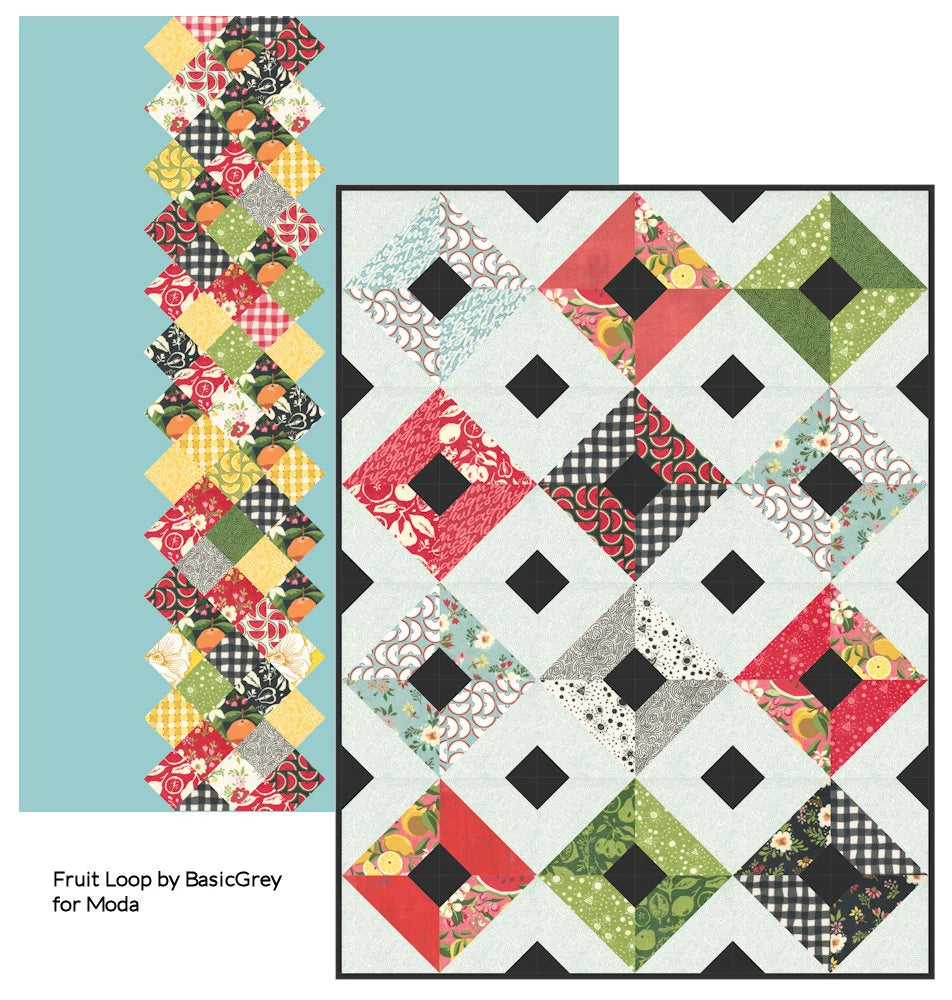 Double-Sided Diamond Quilt - PDF (Almost Free for Charity)