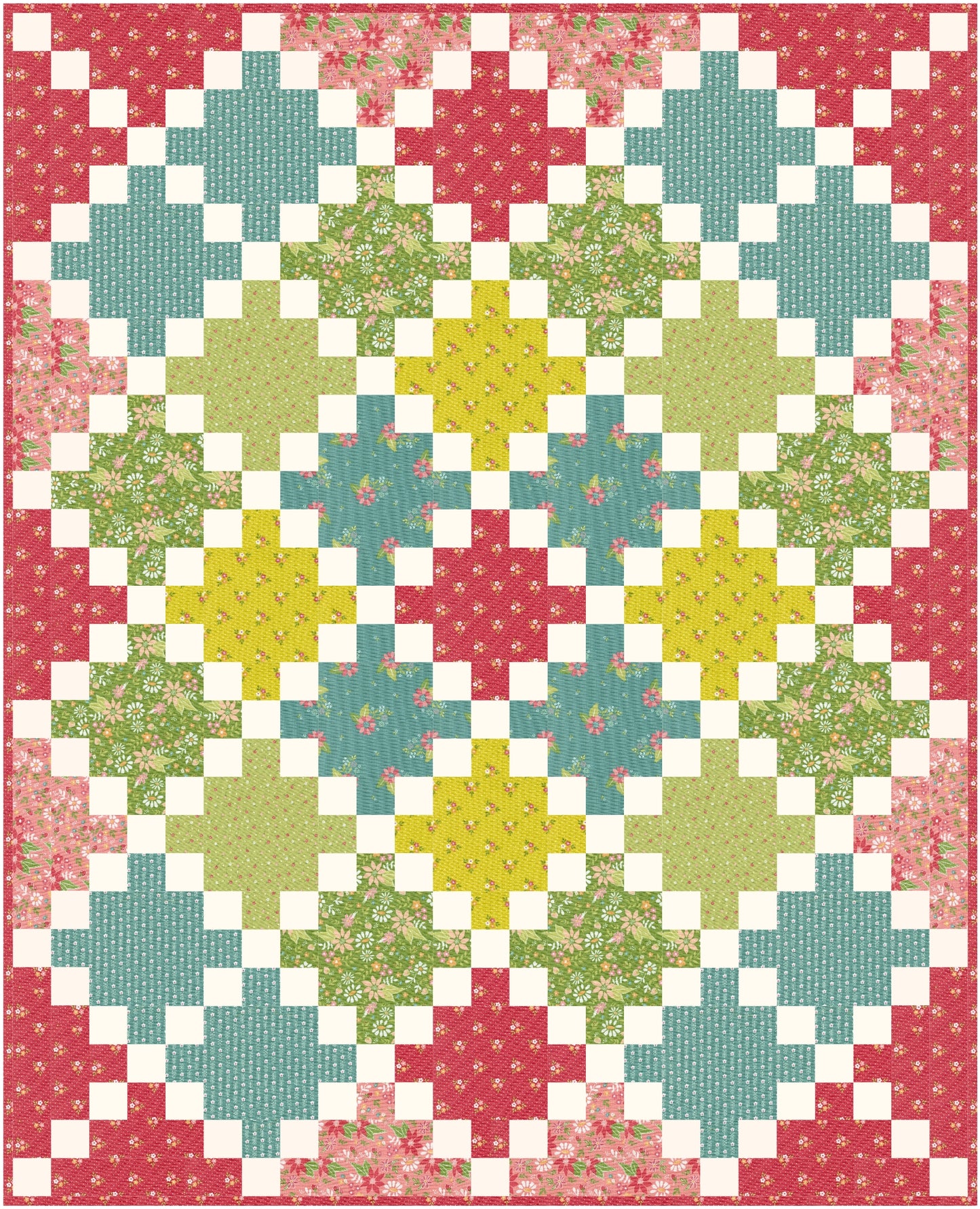 Irish Twist Quilt Pattern - PDF