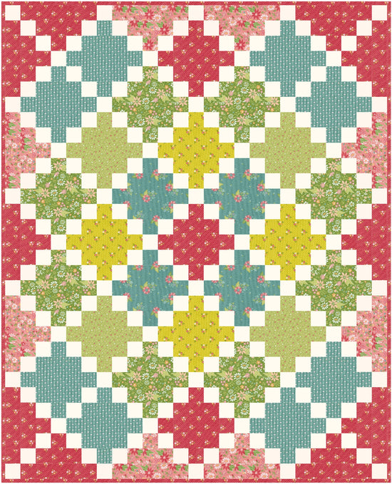 Irish Twist Quilt Pattern - PDF