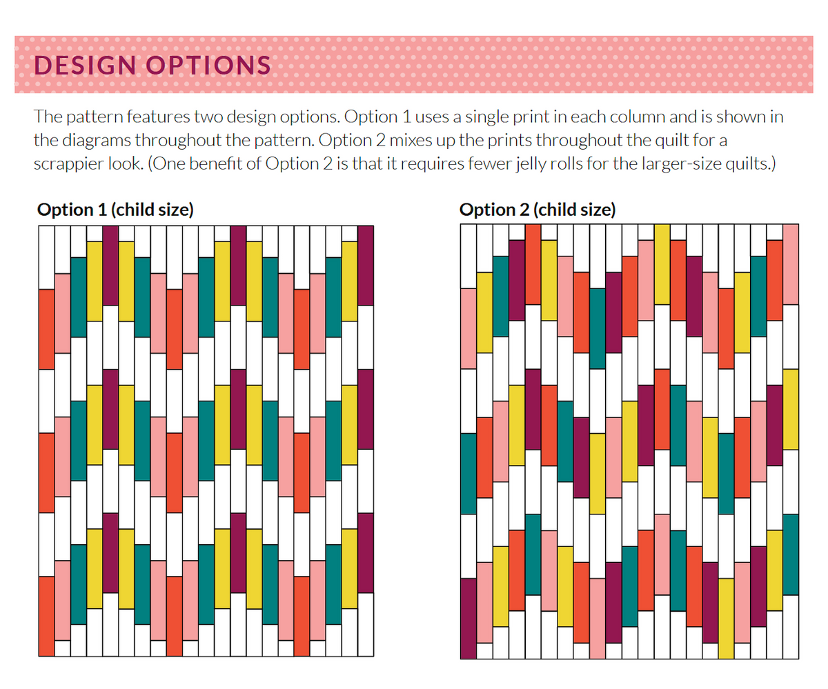 Ridiculously Easy Jelly Roll Quilt Pattern - PDF – From Bolt to Beauty