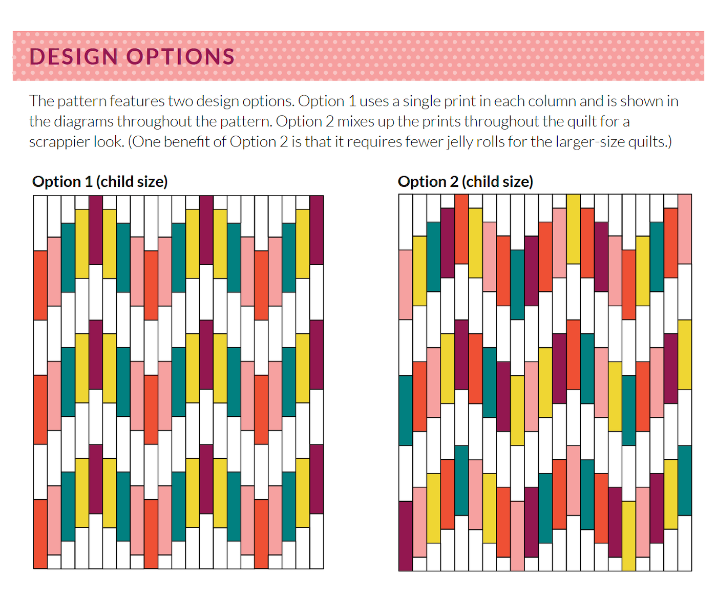 Ridiculously Easy Jelly Roll Quilt Pattern - PDF