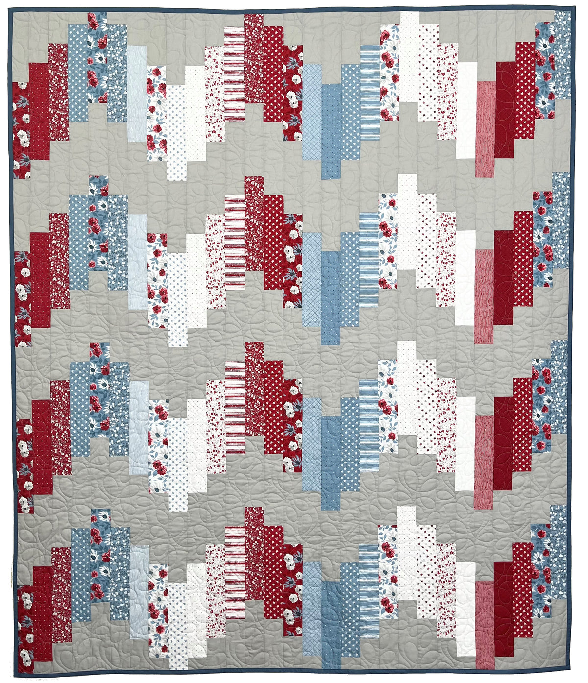 Ridiculously Easy Jelly Roll Quilt Pattern - PDF – From Bolt to Beauty
