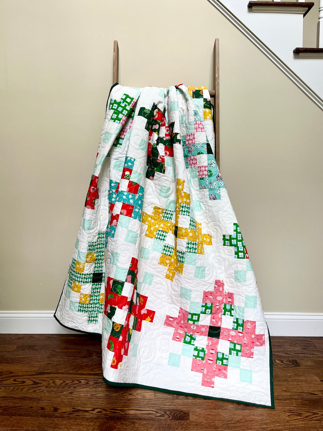 Festive Flurries Quilt Pattern - PDF