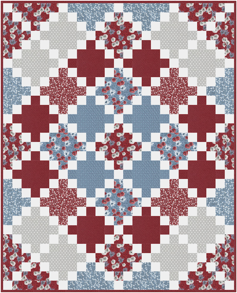 Irish Twist Quilt Pattern - PDF