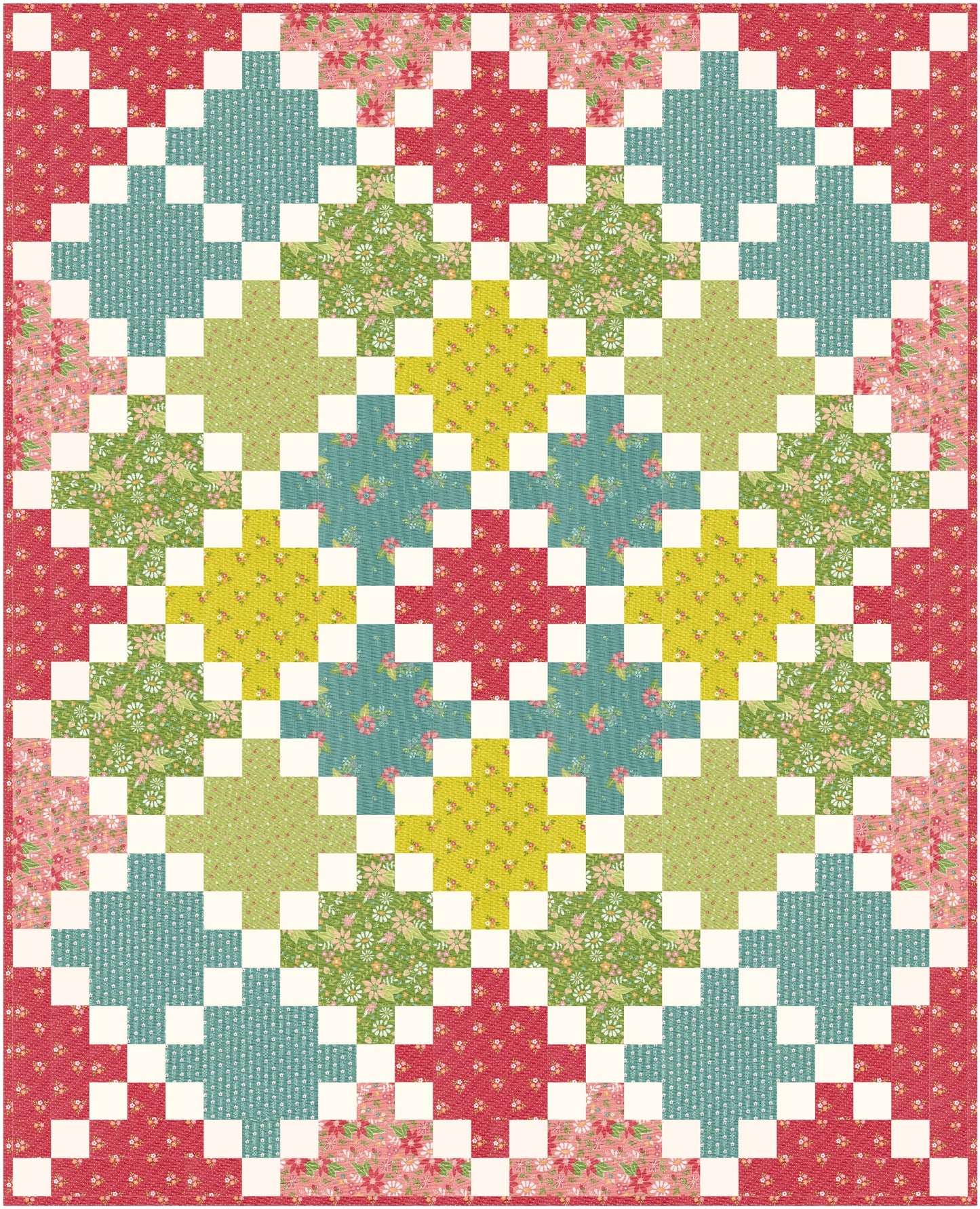 Irish Twist Quilt Pattern - PDF