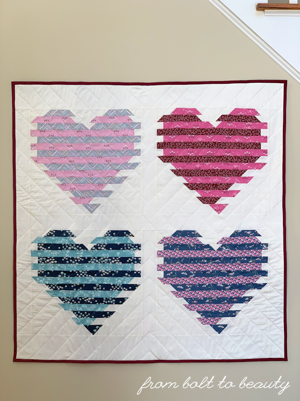 Love Boldly Quilt Pattern - PRINTED