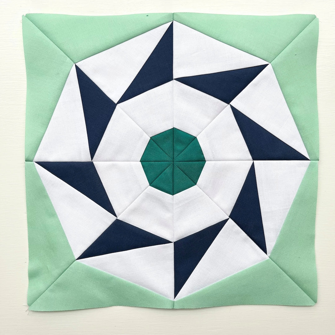 Set to Spin Quilt Pattern - PDF